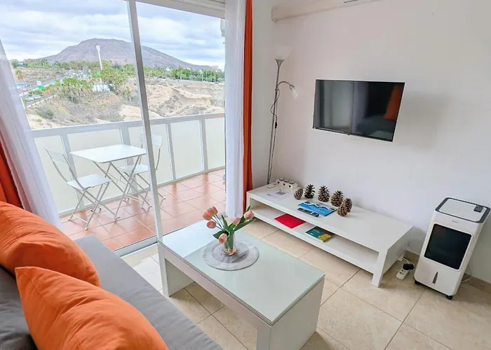 Apartmán Bright Cosy 1br 7 Min To Siam Park Mall Playa de las Americas (Tenerife)