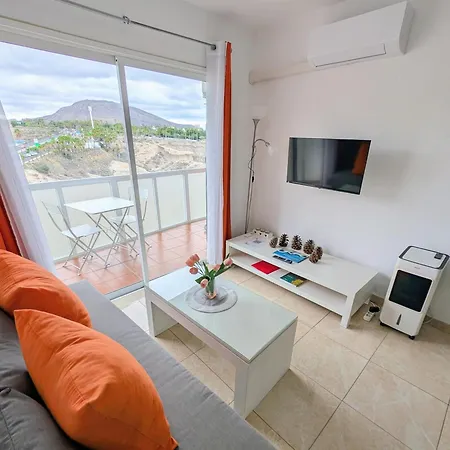 Lägenhet Bright Cosy 1br 7 Min To Siam Park Mall Playa de las Americas (Tenerife)
